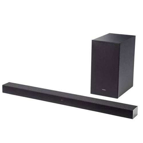 Samsung HW-A450 2.1ch 300W Sound bar Dolby Audio with Optical Bluetooth subwoofer Samsung HW-A450 2.1ch 300W Sound bar Dolby Audio with Optical Bluetooth subwoofer