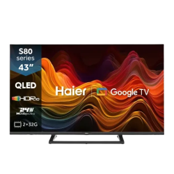 Haier H43S80GUX 43 Inch QLED Bezel-less Google TV