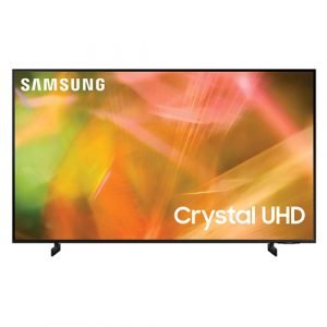 43 Inch Samsung AU8000 HDR 4K Smart TV with Voice Command Remote